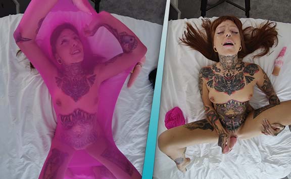 vr180 porn scene 645 Climax With Me Encased  YourFaveCumSlut